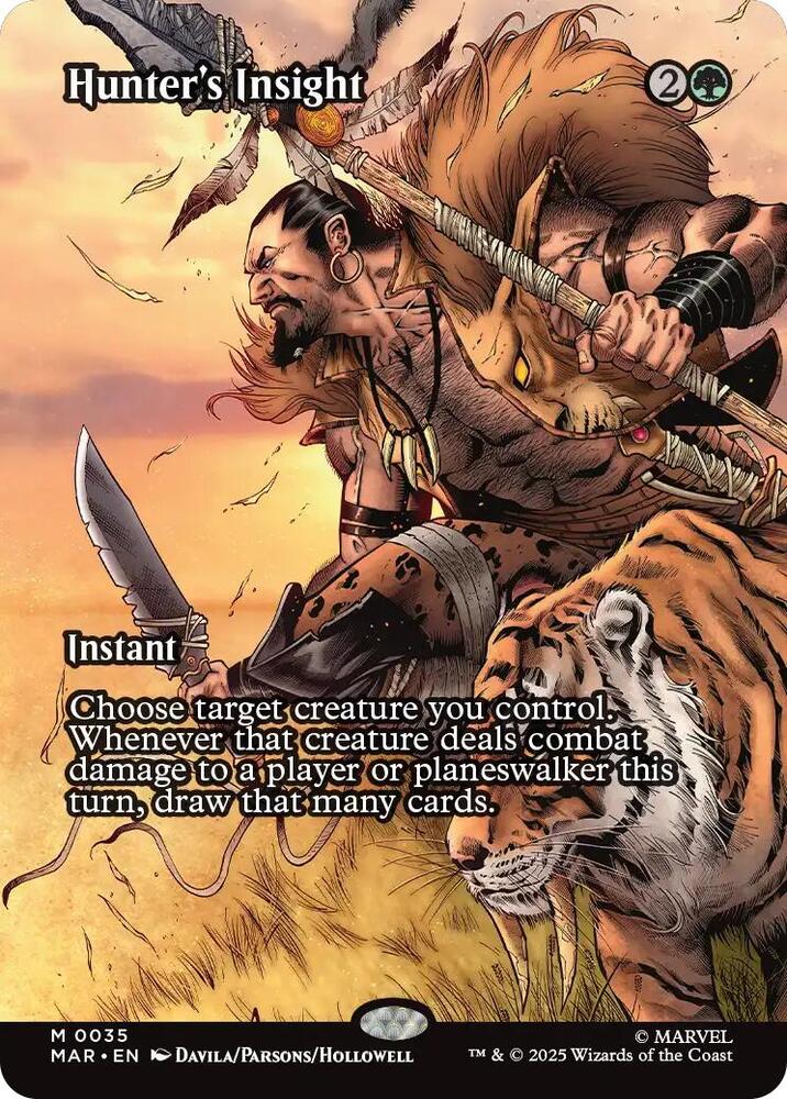 Hunter's Insight 35 (Marvel Universe Eternal-Legal)  - Borderless