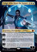 Teferi Who Slows the Sunset Borderless (Innistrad: Midnight Hunt) 