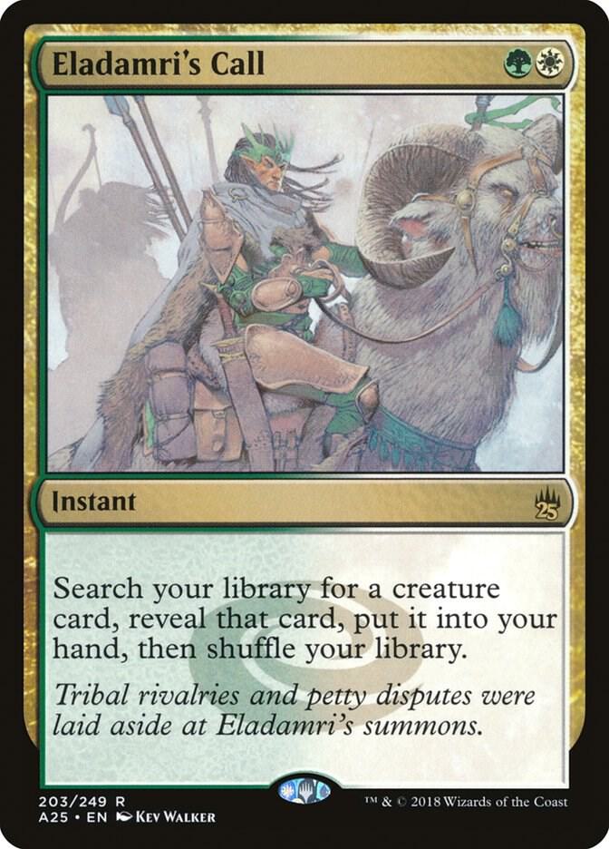 Eladamris Call (Masters 25) 