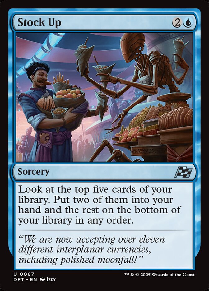 Stock Up (Aetherdrift)  - undefined