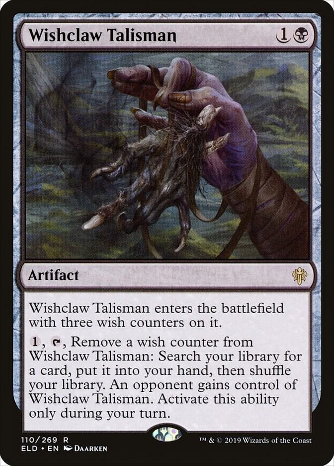 Wishclaw Talisman 110 (Throne of Eldraine) 