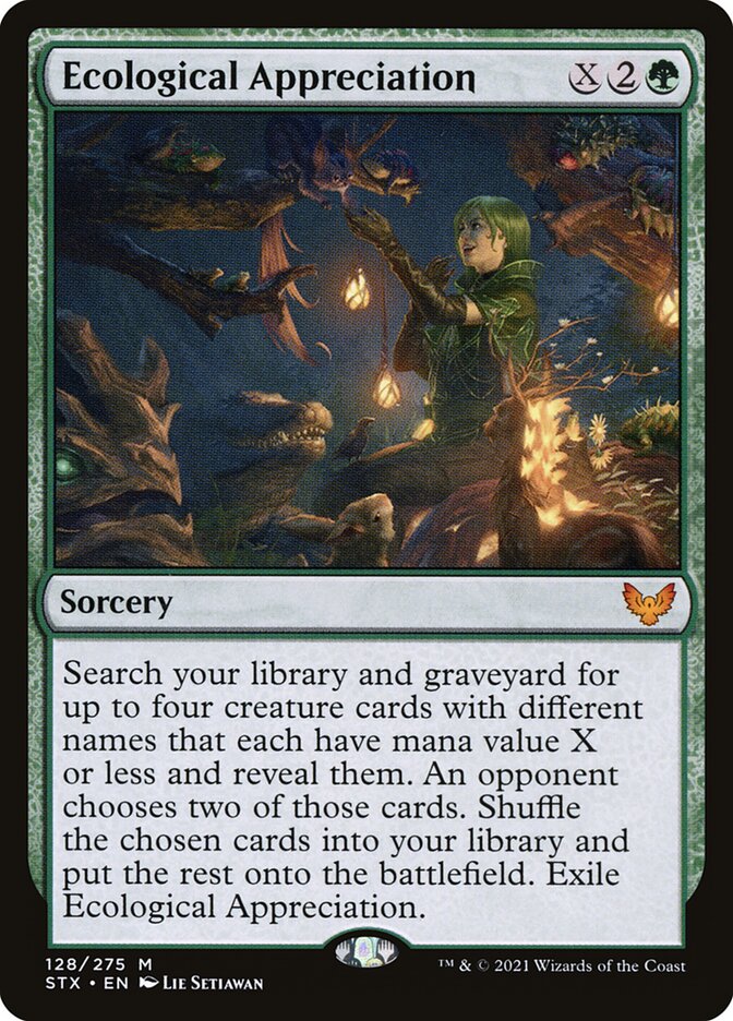 Ecological Appreciation (Strixhaven: School of Mages) 