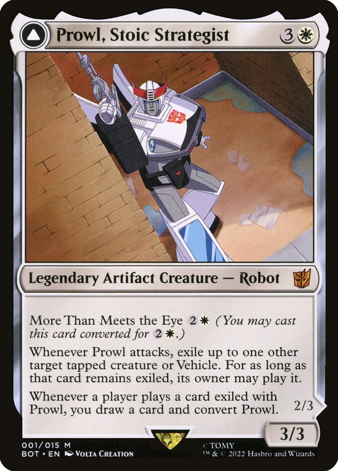 Prowl, Stoic Strategist // Prowl, Pursuit Vehicle (Universes Beyond: Transformers)  - undefined