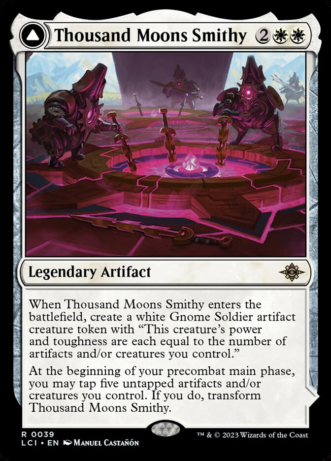 Thousand Moons Smithy // Barracks of the Thousand (The Lost Caverns of Ixalan)  - undefined