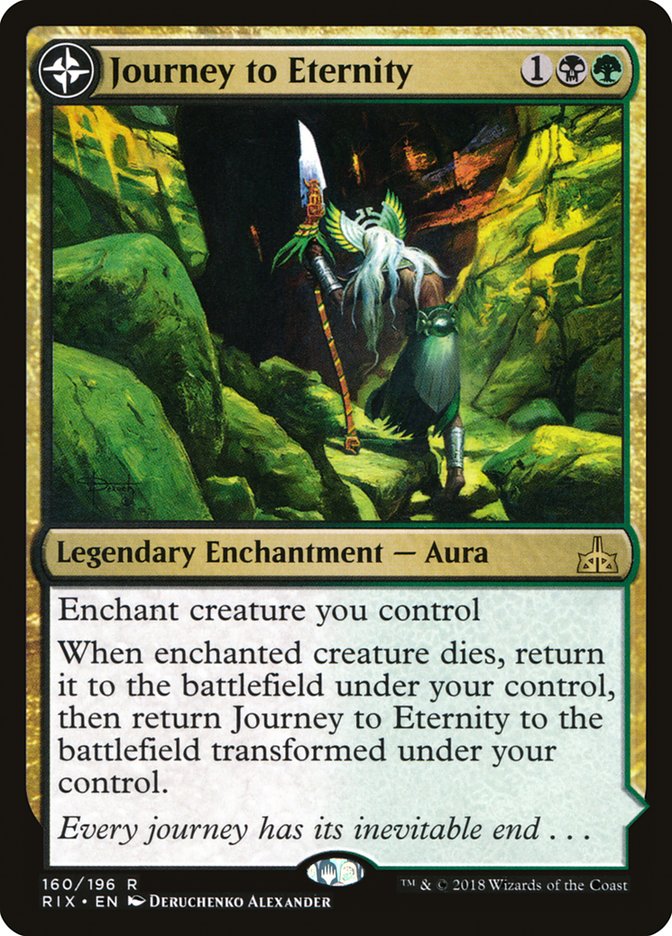 Journey to Eternity // Atzal, Cave of Eternity (Rivals of Ixalan) 
