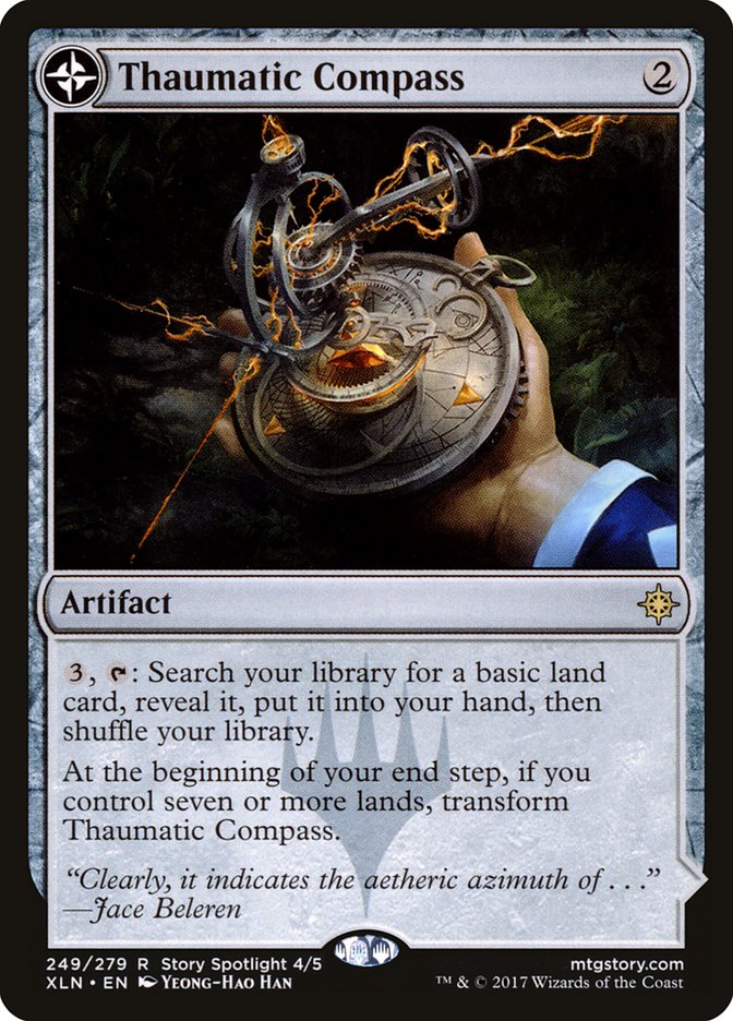 Thaumatic Compass // Spires of Orazca (Ixalan) 