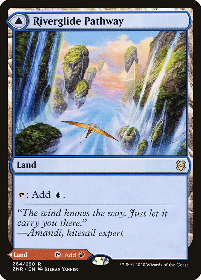 Riverglide Pathway // Lavaglide Pathway (Zendikar Rising) 