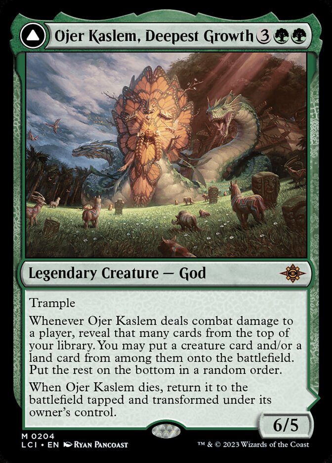 Ojer Kaslem, Deepest Growth // Temple of Cultivation (The Lost Caverns of Ixalan)  - undefined