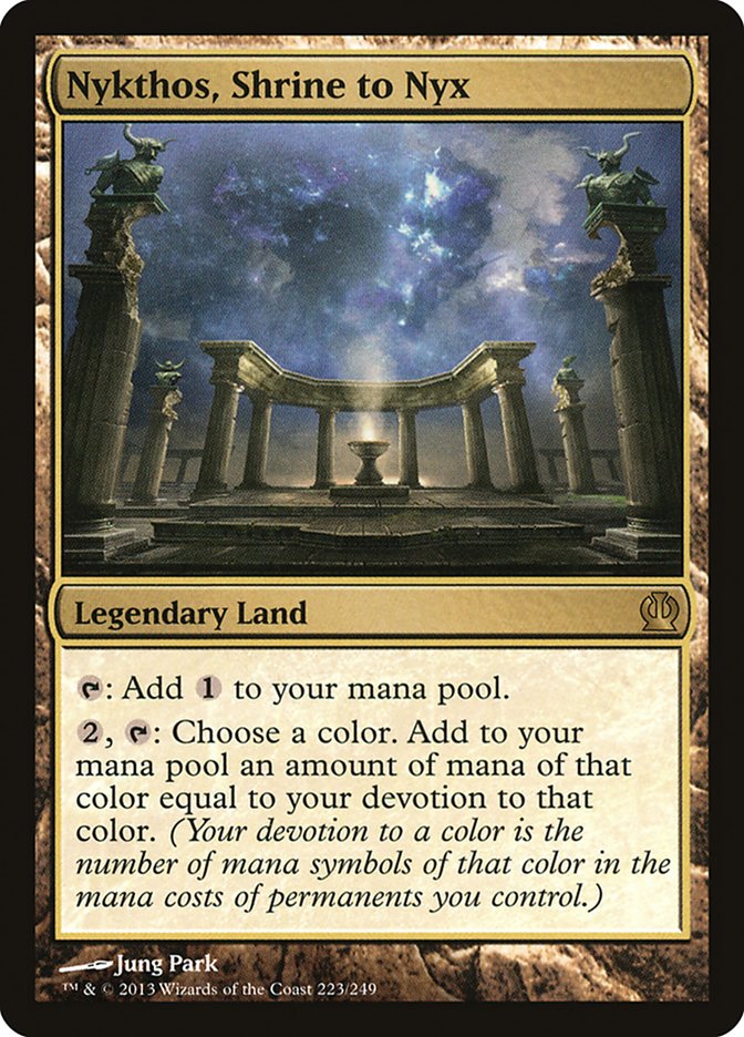 Nykthos, Shrine to Nyx (Theros) 
