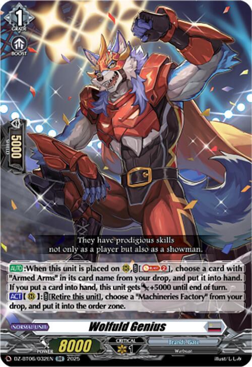 Wolfuld Genius (DZ-BT06: Generation Dragenesis) 