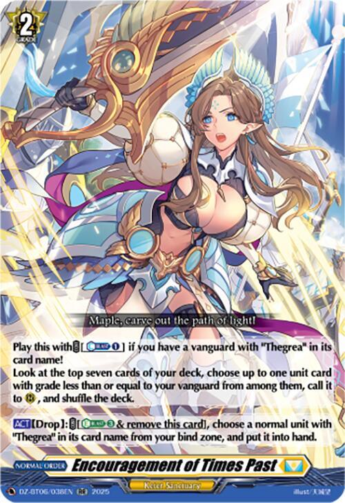 Encouragement of Times Past (DZ-BT06: Generation Dragenesis) 