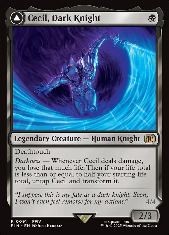 Cecil, Dark Knight // Cecil, Redeemed Paladin (FINAL FANTASY)  - undefined