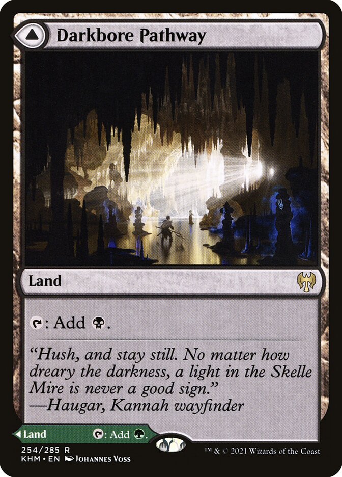 Darkbore Pathway // Slitherbore Pathway (Kaldheim) 