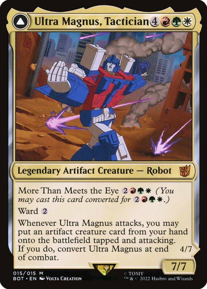 Ultra Magnus, Tactician // Ultra Magnus, Armored Carrier (Universes Beyond: Transformers) 
