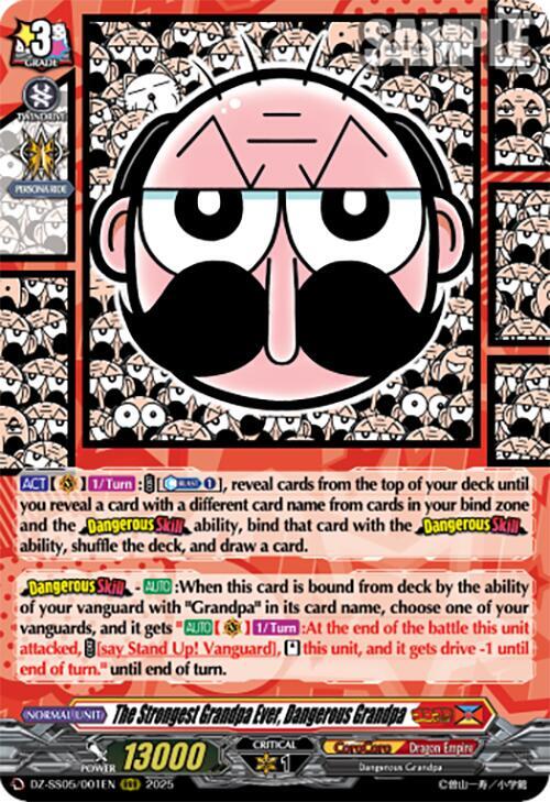 The Strongest Grandpa Ever Dangerous Grandpa (DZ-SS05: CoroCoro Start Deck Pack) 