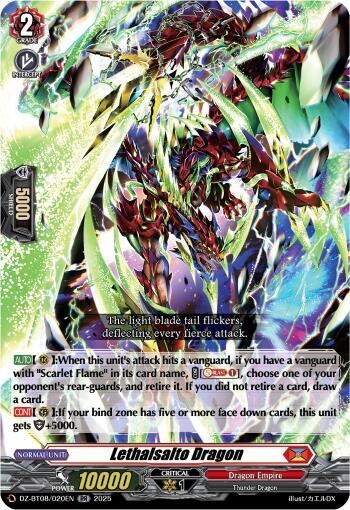 Lethalsalto Dragon (DZ-BT08: Knights 0f Rebirth) 