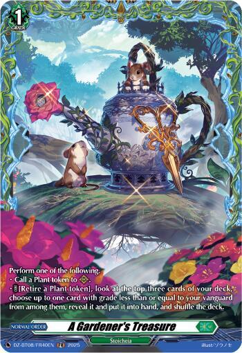 A Gardeners Treasure FR (DZ-BT08: Knights 0f Rebirth) 