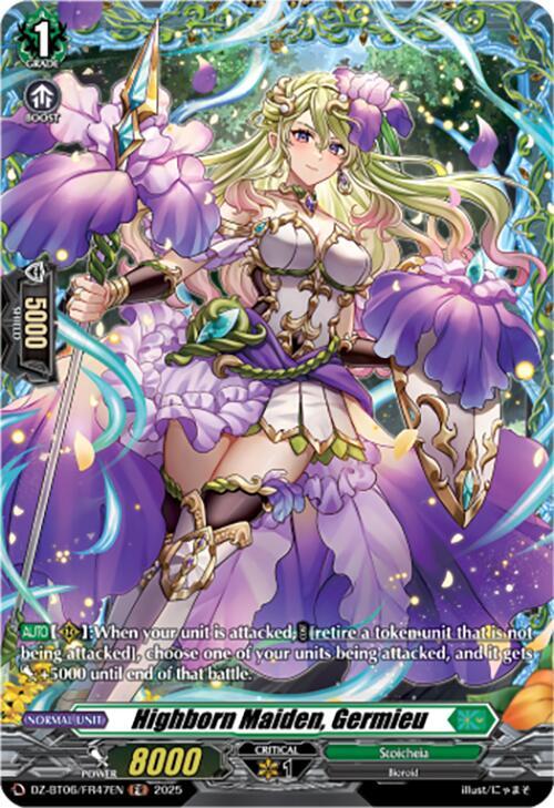 Highborn Maiden Germieu FR (DZ-BT06: Generation Dragenesis) 