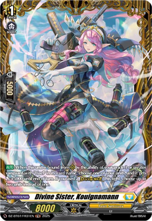 Divine Sister Kouignamann FR (DZ-BT07: Moon Fangs & Cerulean Blaze) 