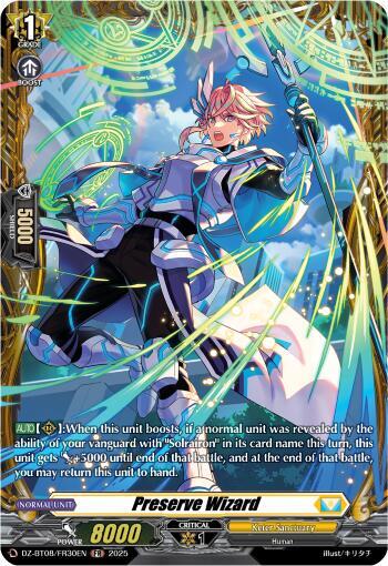 Preserve Wizard FR (DZ-BT08: Knights 0f Rebirth) 