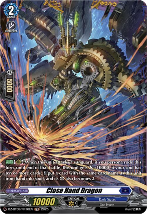 Close Hand Dragon FR (DZ-BT09: Super Brave Detonation) 