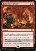 Berserker's Frenzy 29/62 (Commander: Adventures in the Forgotten Realms) 