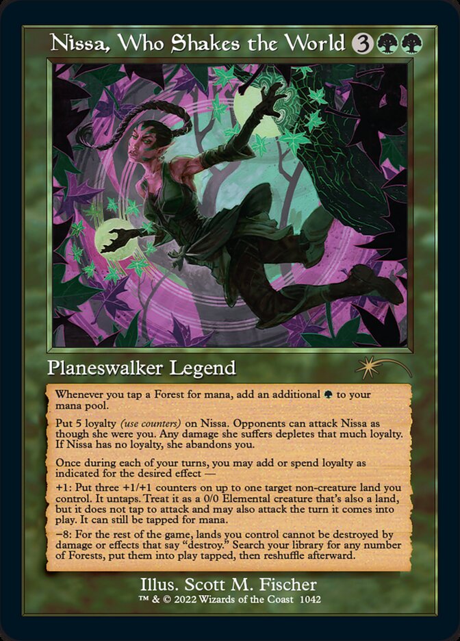 Nissa, Who Shakes the World (Secret Lair Drop Series) 