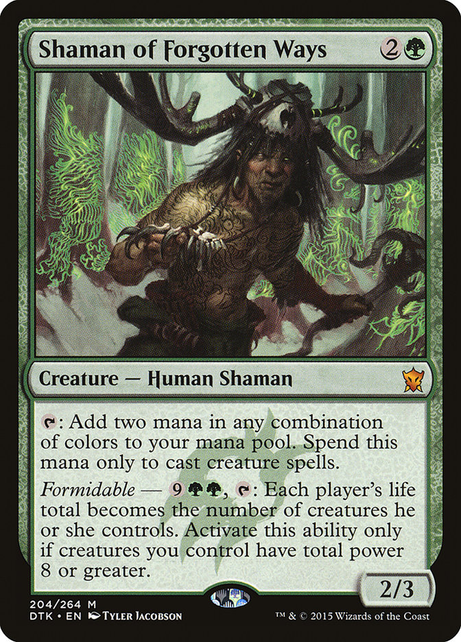 Shaman of Forgotten Ways (Dragons of Tarkir) 