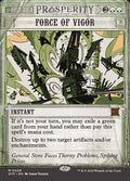 Force of Vigor 29 (Outlaws of Thunder Junction: Breaking News)  - Foil