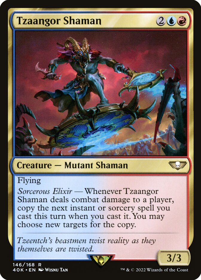 Tzaangor Shaman (Universes Beyond: Warhammer 40,000) 
