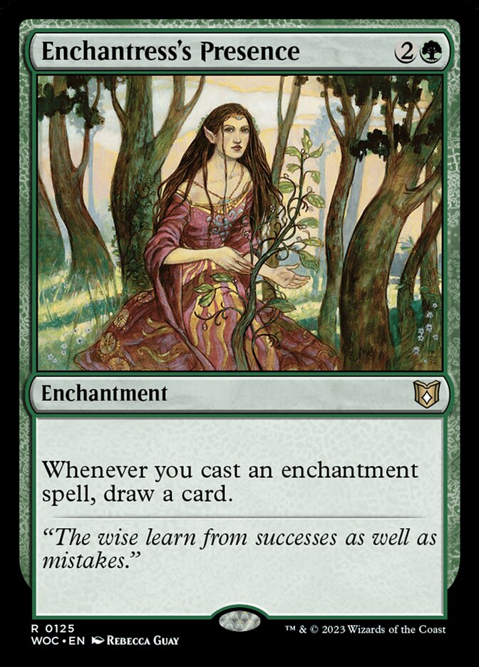 Enchantress's Presence (Commander: Wilds of Eldraine) 