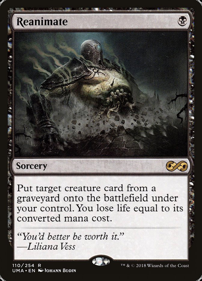 Reanimate 110/254 (Ultimate Masters) 