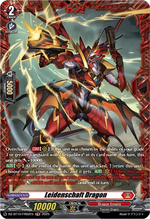 Leidenschaft Dragon FR (DZ-BT10: Dragonsoul Resonance) 