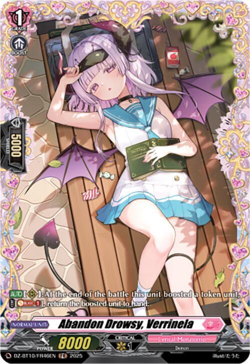 Abandon Drowsy Verrinela FR (DZ-BT10: Dragonsoul Resonance) 