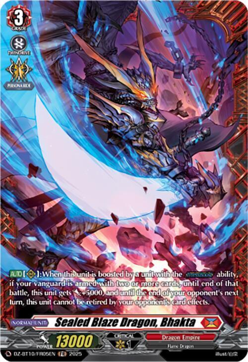 Sealed Blaze Dragon Bhakta FR (DZ-BT10: Dragonsoul Resonance) 