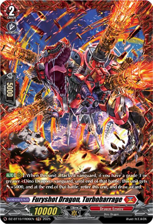 Furyshot Dragon Turbobarrage FR (DZ-BT10: Dragonsoul Resonance) 