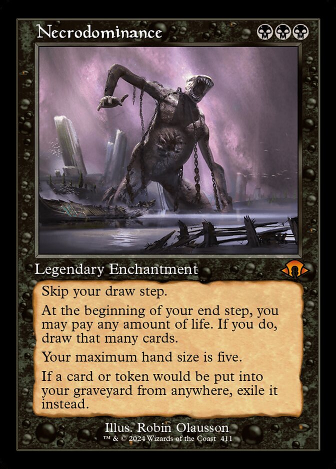 Necrodominance 411/319 (Modern Horizons 3)  - Retro