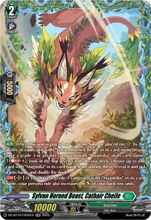Sylvan Horned Beast Cathair Cheile FR (DZ-BT10: Dragonsoul Resonance) 