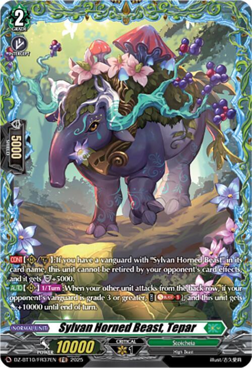 Sylvan Horned Beast Tepar FR (DZ-BT10: Dragonsoul Resonance) 