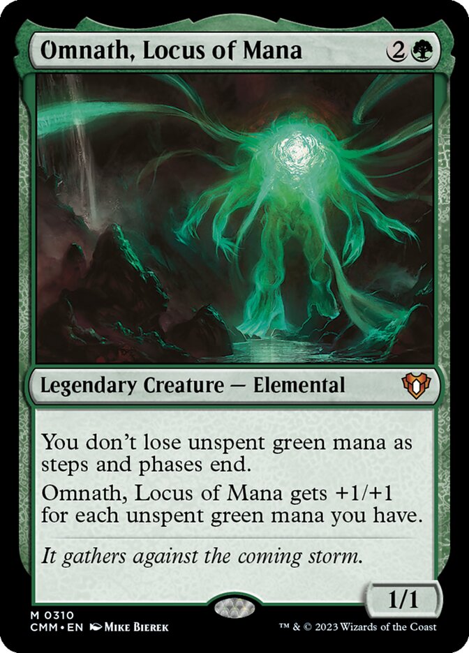 Omnath, Locus of Mana 310/451 (Commander Masters) 