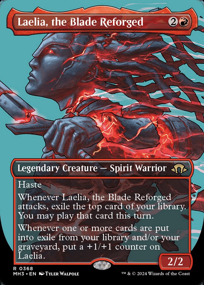 Laelia, the Blade Reforged 368 (Modern Horizons 3)  - Borderless