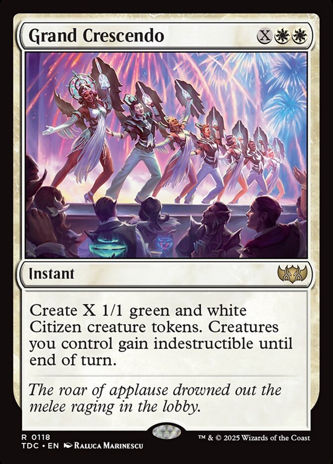 Grand Crescendo (Commander: Tarkir: Dragonstorm) 