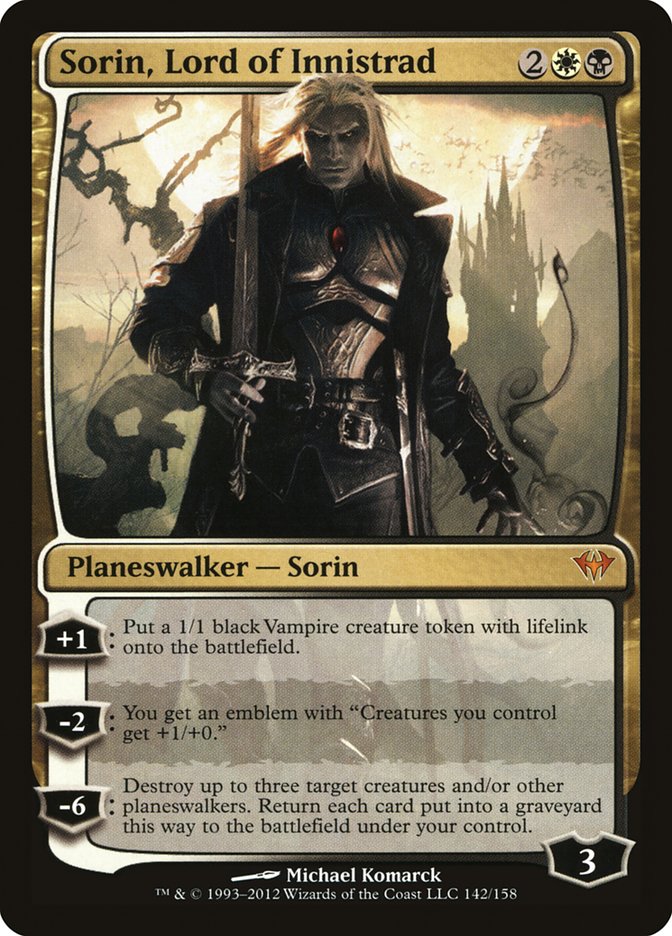 Sorin, Lord of Innistrad (Dark Ascension) 