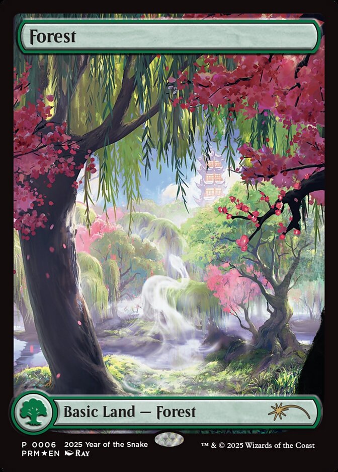 Forest 6/5 (Standard Showdown Promos)  - Foil