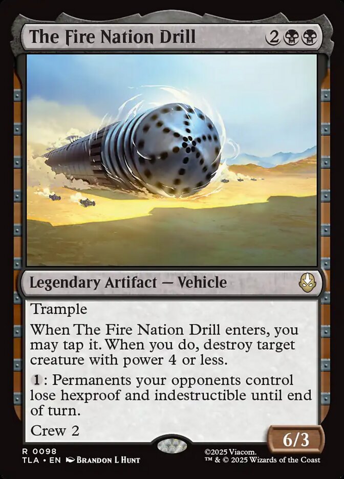 The Fire Nation Drill (Avatar: The Last Airbender) 