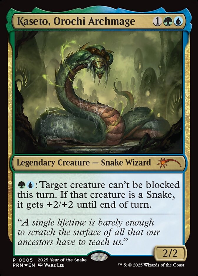 Kaseto, Orochi Archmage (Standard Showdown Promos)  - undefined