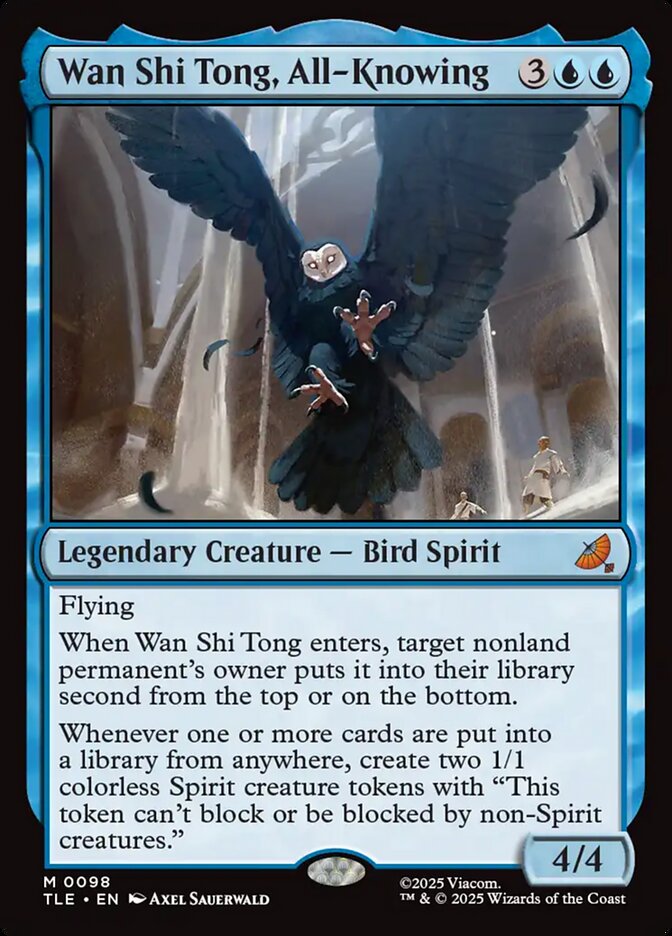 Wan Shi Tong, All-Knowing 98/317 (Avatar: The Last Airbender: Eternal-Legal)  - Foil