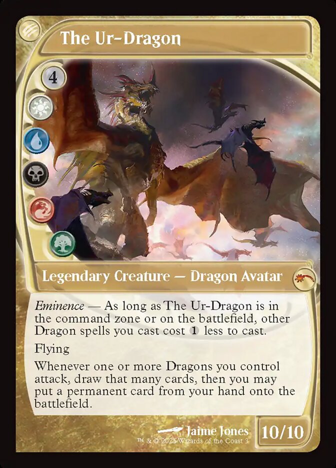The Ur-Dragon 3 (MagicFest Cards)  - Foil