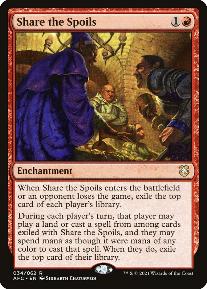 Share the Spoils 34 (Commander: Adventures in the Forgotten Realms) 