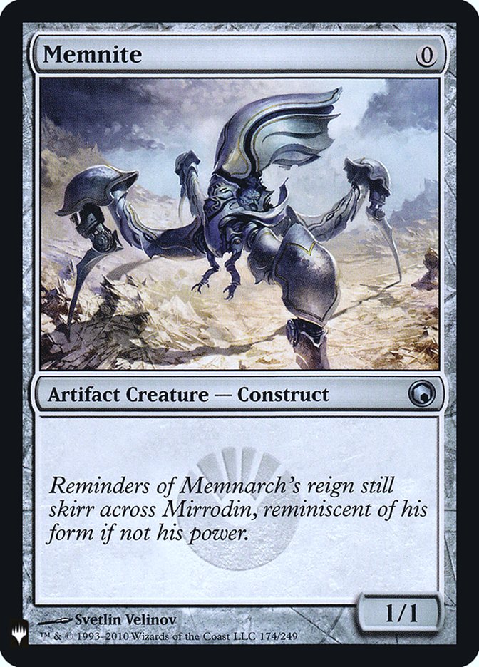Memnite SOM-174/5075 (The List Reprints)  - Foil